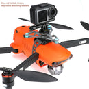 Metal Drone Accessories Action Panoramic Cameras Safe Shock Absorption Bracket