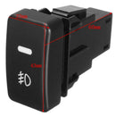 5 Pin Plastic Auto Car Push Button Fog Light