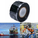 10 feet Self Adhesive Pipe Tape Waterproof Stop Leak Black Repair Seal Tape Z1T4