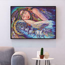 5D DIY Special Shaped Diamond Painting Beauty Cross Stitch Mosaic Kit Decor