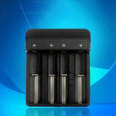4 Solts Smart Battery Charger Short Circuit Protection for 32650 26650 1865