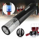 Electric Wine Bottle Opener  With Pourer Foil Cutter Vacuum Stopper SetB Gw