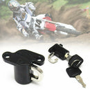 Black Helmet Lock for Suzuki Parts Practical Motorbike Accessories