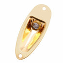1pcs Boat Output Input Jack Plate Sockets for Fender Strat Guitar Replaceme T8H6