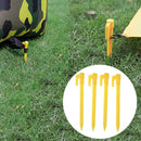 4 Pcs Outdoor Travel Camping Tents Stakes Pegs Pins Trip Heavy Duty Tent OZ