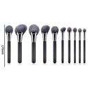 10pcs Pro Cosmetic Brush Set Fan-shaped Eye Shadow Brush Makeup Brushes
