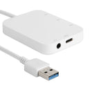 5Gbps USB 3.0 HUB Splitter for Laptop PC 3 USB3.0 Audio Type C Female Converter