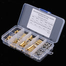 200Pcs M3 Brass Male Female Hex Standoffs Spacer Screw Nut Assortment Kit