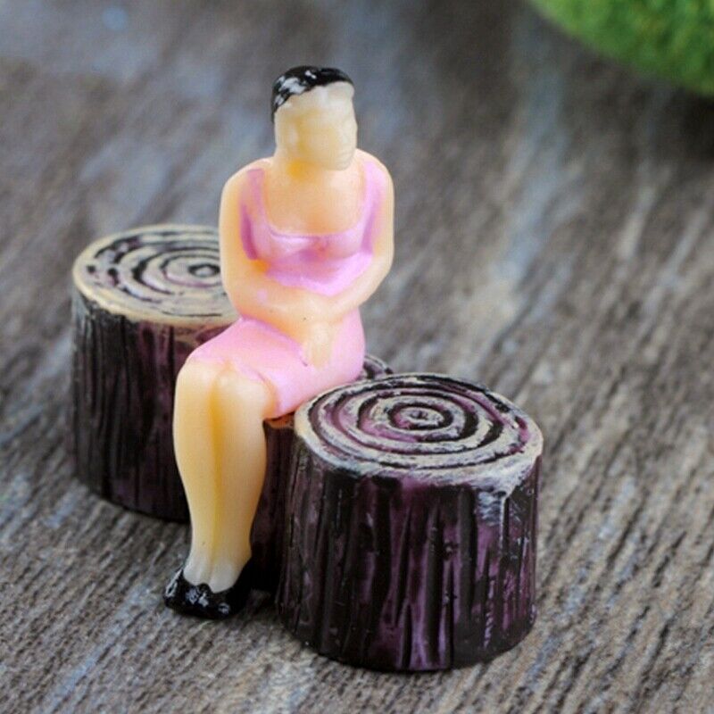 Fish Tank Small Ornaments Wooden Pile Pier