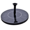 Bird Bath Fountain Solar Powered Water Pump Floating Outdoor Pond Garden Patio