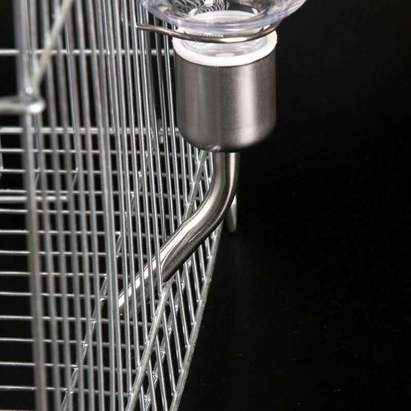 2Pcs Pet Water Drinker Dispenser Hang Bottle Auto Fountain Feeder Newest Useful