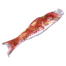 Japanese Windsock Flag Koi Nobori Sailfish Wind Streamer 110cm Golden Red