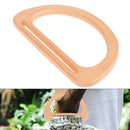 1XWooden Bag Handle Replacement DIY Bags Purse Making Handbag Shopping ToteBa BX