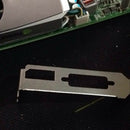 DP&DVI Port Low-Profile Expansion Bracket for nVIDIA AMD Video Graphics Cards