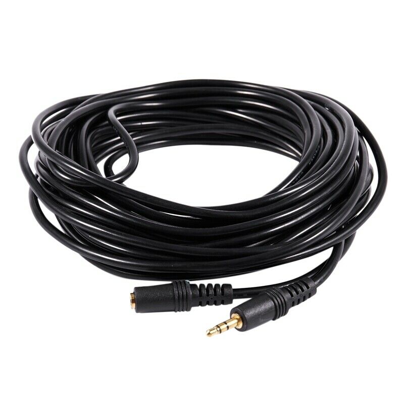 32Ft/10M 3.5mm IR Repeater Extension Cable Extender Wire for Infrared Recei L5S9