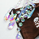 Crystal Prisms Wind Chimes Hanging Chandelier Chimes Home Hanging Decoration Hn