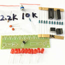 NE555+CD4017 Light Water Electronic Suite DIY Kits for Arduino Raspberry pi