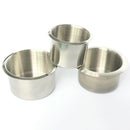 Stainless Steel Recessed Cup Drink Holder for Marine Boat RV Camper ONW YDL