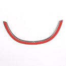 Carbon Fiber Abs Style Steering Wheel Decoration Strips For Bmw 5 Series F1