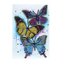 DIY Butterfly Special Shaped Diamond Painting 50 Pages A5 Sketchbook Crafts