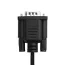 2pcs Db9 To Rj45 Cable Db9 Male To Rj45 Female Extension Cable