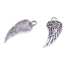 30x Alloy Angel Wings Pendants DIY Necklace Bracelet Jewelry Making Charms