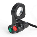 7/8" Motorcycle Handlebar Switch Engine Electric Start Horn Light Push Button TR
