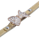 Pretty Bling Rhinestone Pet Collar Chihuahua for dogs leash Dog Harness