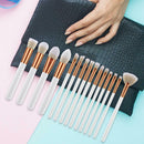 15pcs Makeup Brush Set Cosmetic Face Care Foundation Eyeshadow Powder Concealer