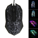 USB Mouse 3 Buttons Optical Gaming Game Mice Mouse 7 Colors LED for PC L