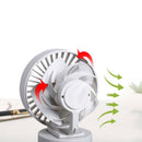 Mini Portable Quiet Usb Desk Fan Home Office Electric Oscillating Table Coo Q6T7