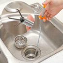 Hand Bendable Pressure Sewers Clip Device Drain Dredge Pipeline Hook (85cm) A