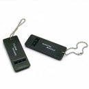 2x Outdoor Survival Whistle Plastic Super Loud Emergency Whistle for Camp H H1Y6