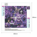 5D DIY Full Drill Diamond Painting Purple World Cross Stitch Embroidery Kit