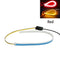 2x Flexible Tube LED Strips Daytime Turn Signal Lights 30cm Red+Yellow