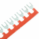 15 Pcs 400V 10A Fork Shape 12 Positions Barrier Terminal Block Strip H7Y5