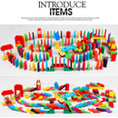 120x Entertainment Large Domino Children Early Education Wooden EducationalSEAU