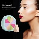 8pcs/set Non-latex Cosmetic Puff Reusable Dry-wet Dual-use Powder Puff A