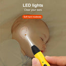 USB LED Flashlight Earpick Ear Cleaner Wax Removal Tool +Magnifier Style 3