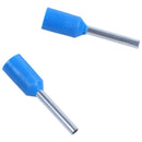 1000Pcs AWG 22 Wire Copper Crimp Insulated Pin End Ferrules Terminal blue V