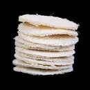 10X Natural Loofah Luffa Facial Complexion Skin Disc Disk Pads Exfoliator ~ï¼ˆ