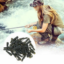 20 Sets Safety Lead Clips Carp With Pins Rubber Tube Accessories" Fishing T L1C7