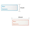 300Pcs Removable Freezer Labels 1 x 3 Inch Food Storage Stickers, RefrigeratD2H6