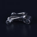 10x Adjustable Stainless Steel U Shaped Shackle Buckle For Paracord Bracelets OZ