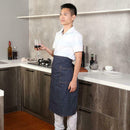 Canvas Denim Apron Adjustable Women Men Kitchen Chef Home Garden Pinafore
