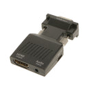 1080P VGA Male to HDMI Female HDTV with 3.5mm Audio USB Plug Cable Adapter