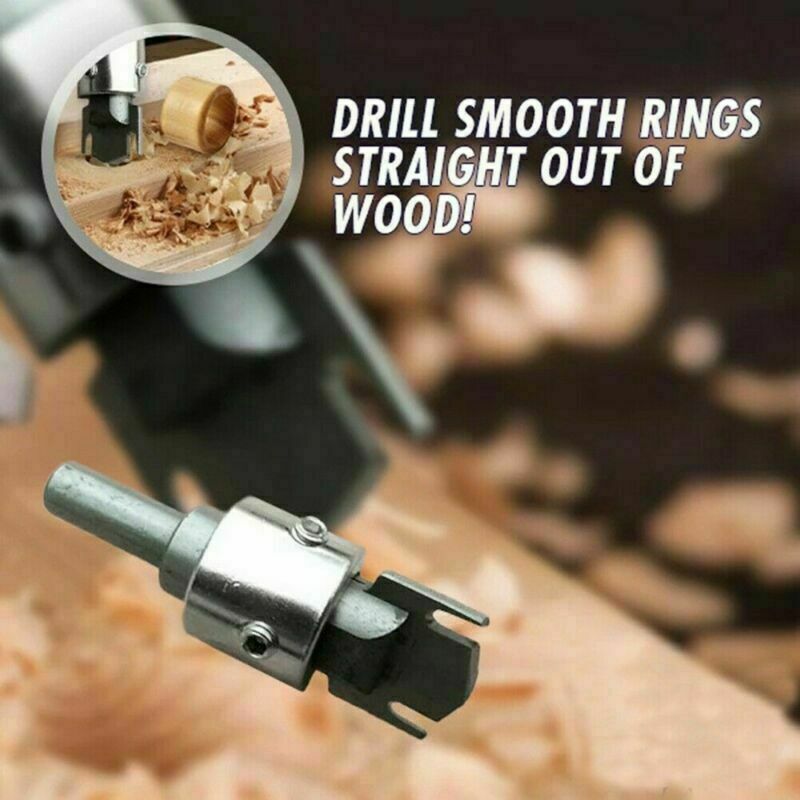 5 X Ring Drill Bit Multifunction Wooden Thick Rings Maker High Speed Steel Wood