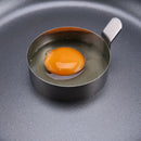 2pcs Stainless Kitchen Egg Fry Frier Fried Oven Poacher Pancake Mould Ring