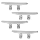 4pcs Marine Grade 316 Stainl Steel Heavy Duty Hollow Base Boat Cleat 100mm