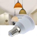 E14 To E27 Screw Socket Lamp Holder Extend Base LED Light Adapter-Conv Top L7P3